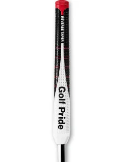 Golf Pride Reverse Taper Flat Putter Grip - Black/White