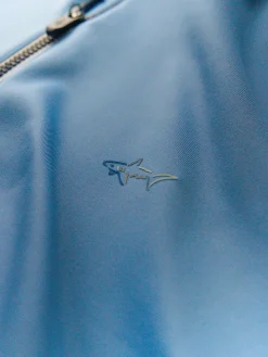 Greg Norman 1/4 Zip Pullover - Blue Cloud
