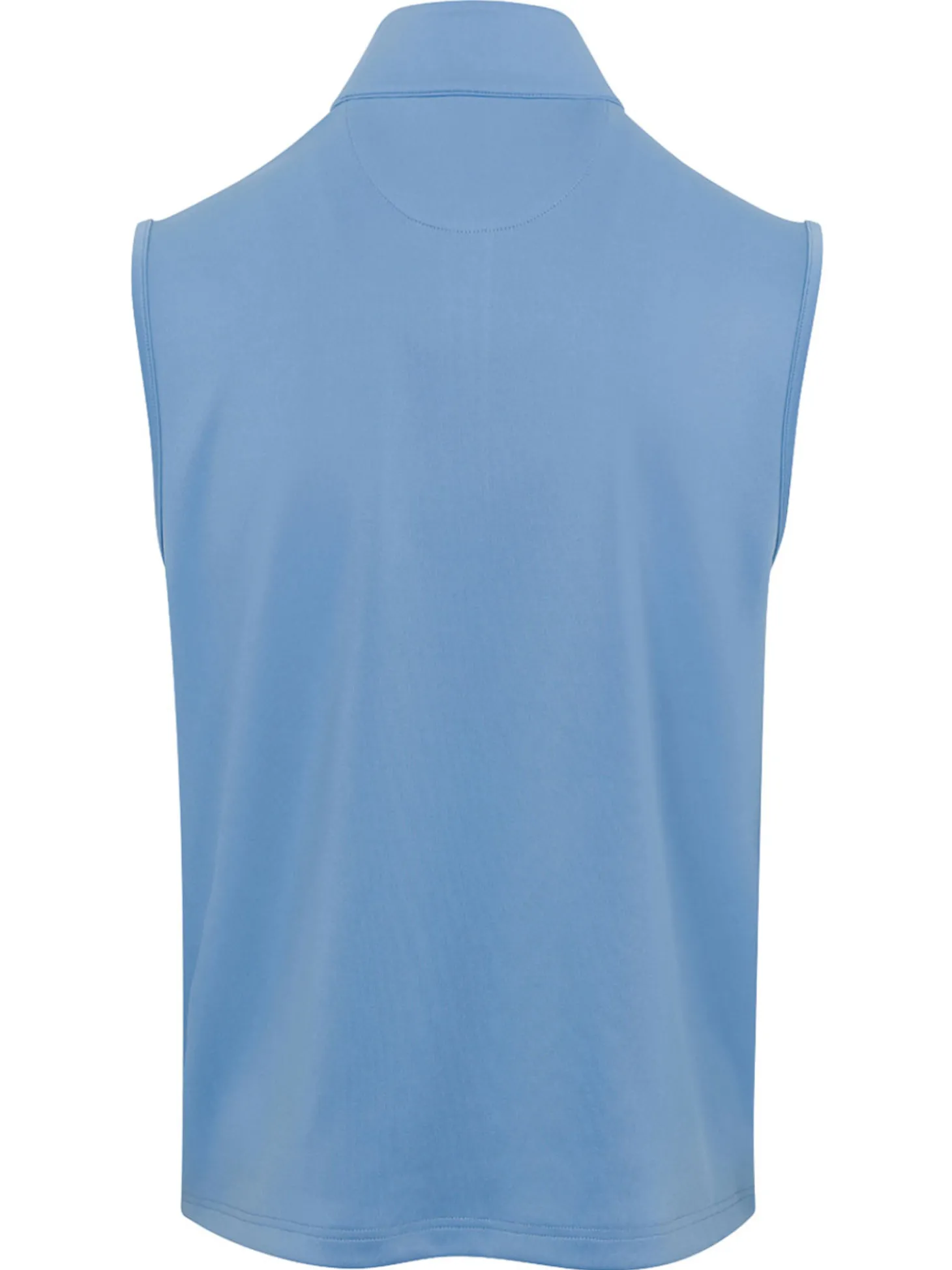 Greg Norman 1/4 Zip Vest - Blue Cloud