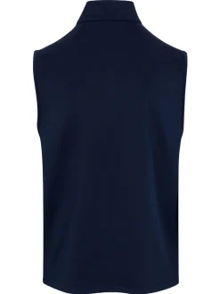 Greg Norman 1/4 Zip Vest - Navy