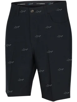 Greg Norman Classic Shark 9.5-Inch Tech Short - Black