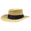 Greg Norman Signature Straw Hat - Natural