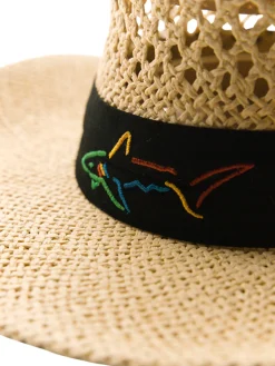 Greg Norman Signature Straw Hat - Natural
