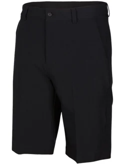 Greg Norman 4-Way Stretch Classic 10-Inch Short - Black