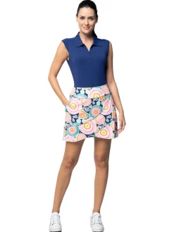 IBKUL Leona Print Layered Skort (17.25