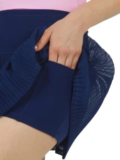 IBKUL Solid Mesh Skort (13