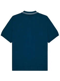 Malbon Campania Knit Polo - Azzurra