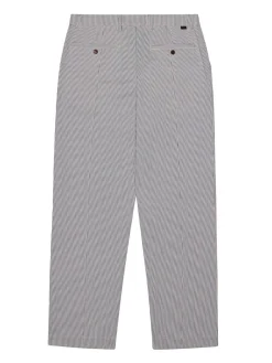 Malbon Cannes Pleated Trouser - Blue