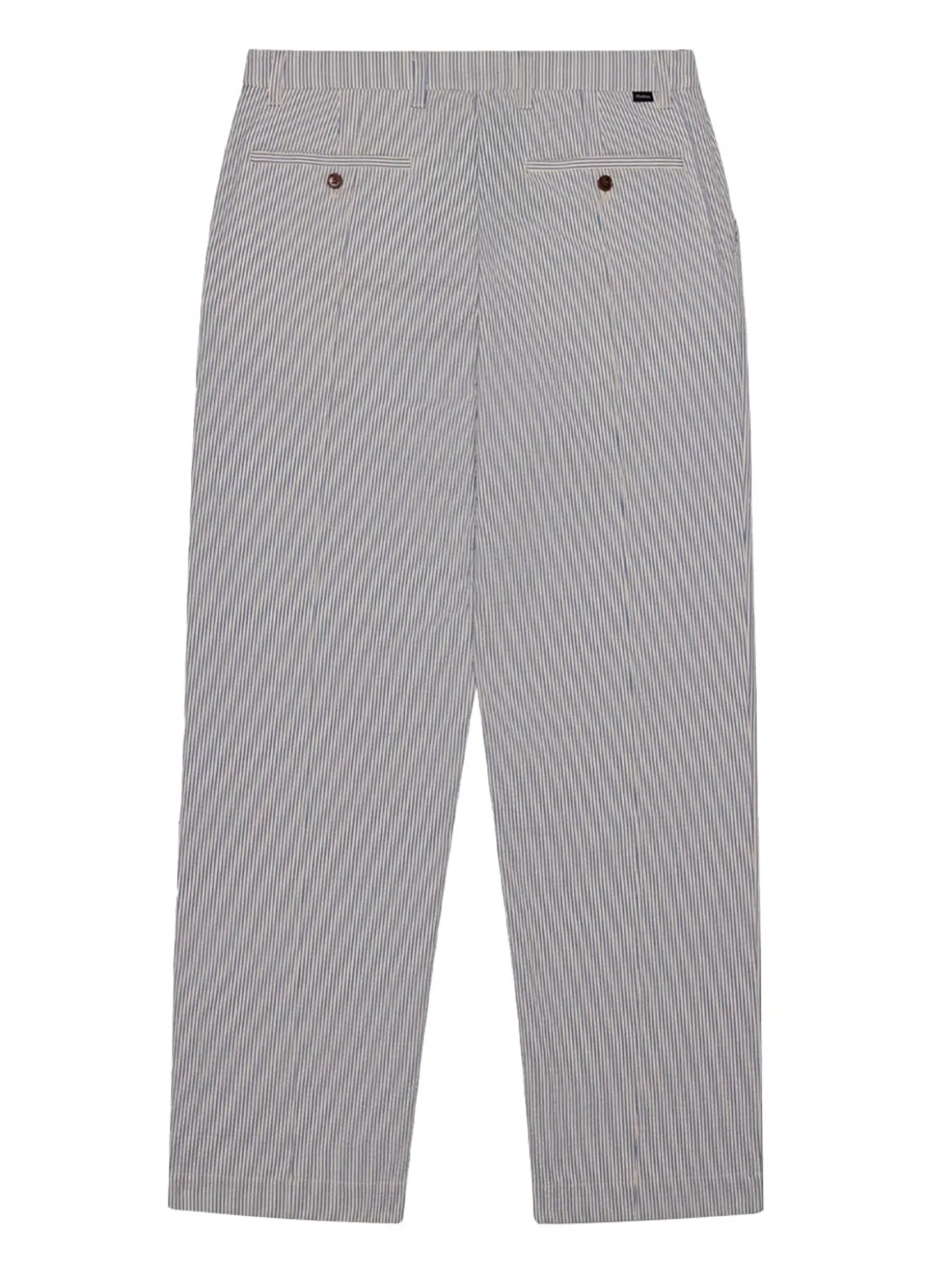 Malbon Cannes Pleated Trouser - Blue