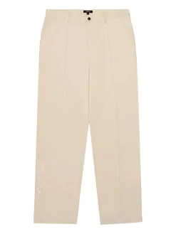 Malbon Cannes Pleated Trouser - Ivory