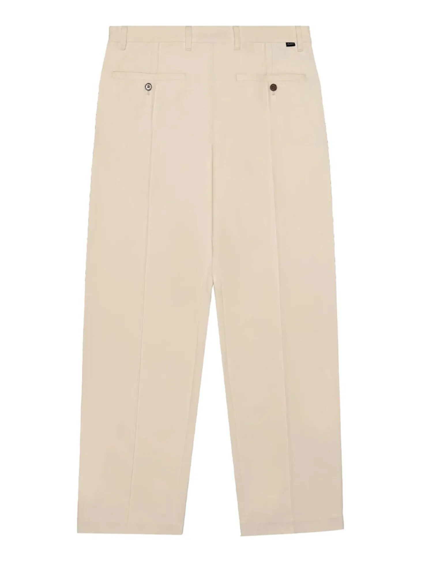 Malbon Cannes Pleated Trouser - Ivory