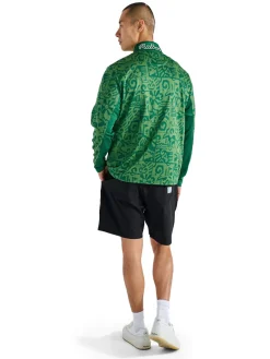 Malbon Capo Performance Quarter Zip - Kelly Green
