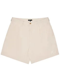 Malbon Classic Pleated Short - Sand
