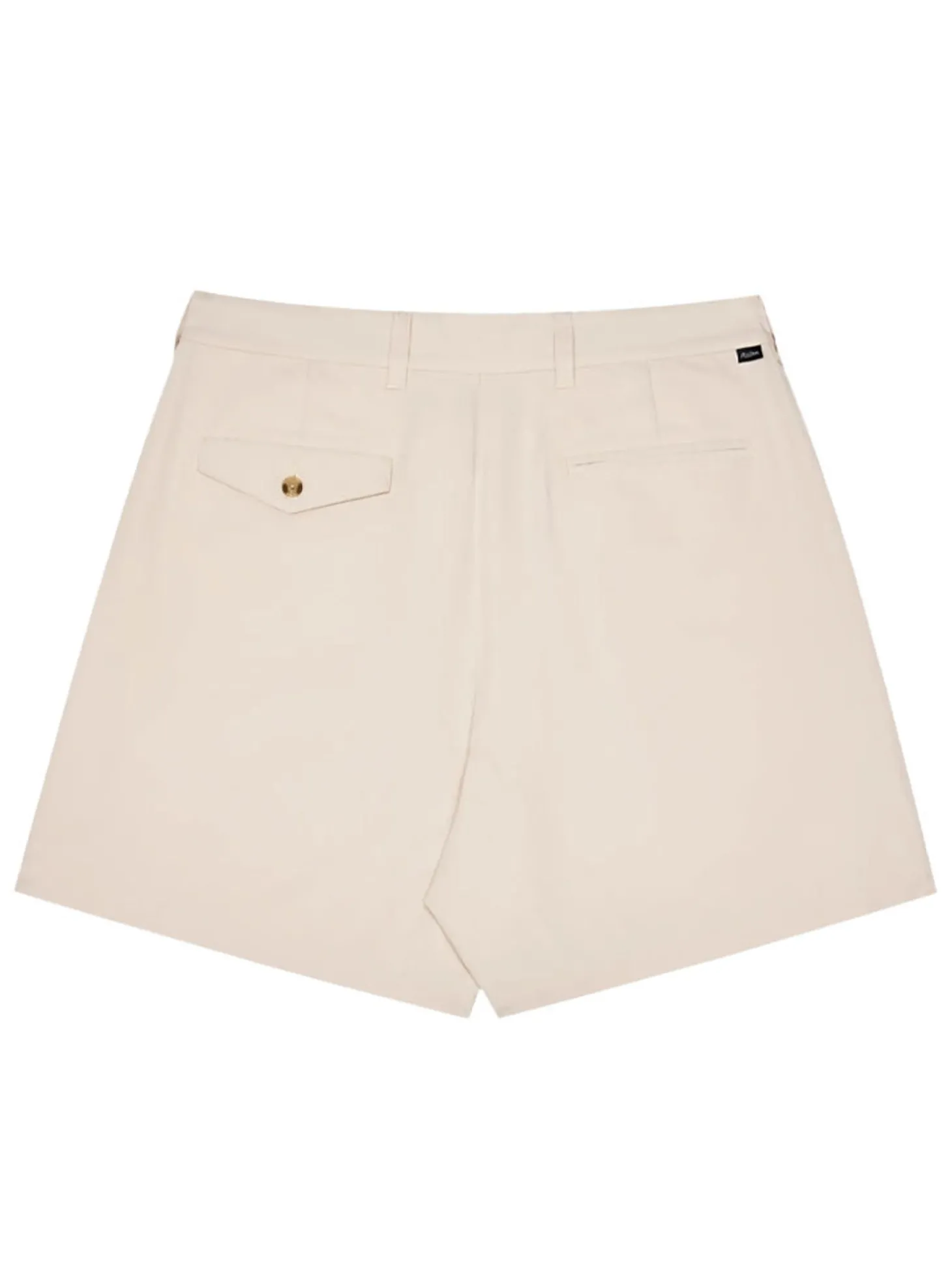 Malbon Classic Pleated Short - Sand