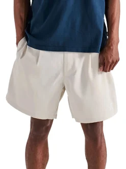 Malbon Classic Pleated Short - Sand