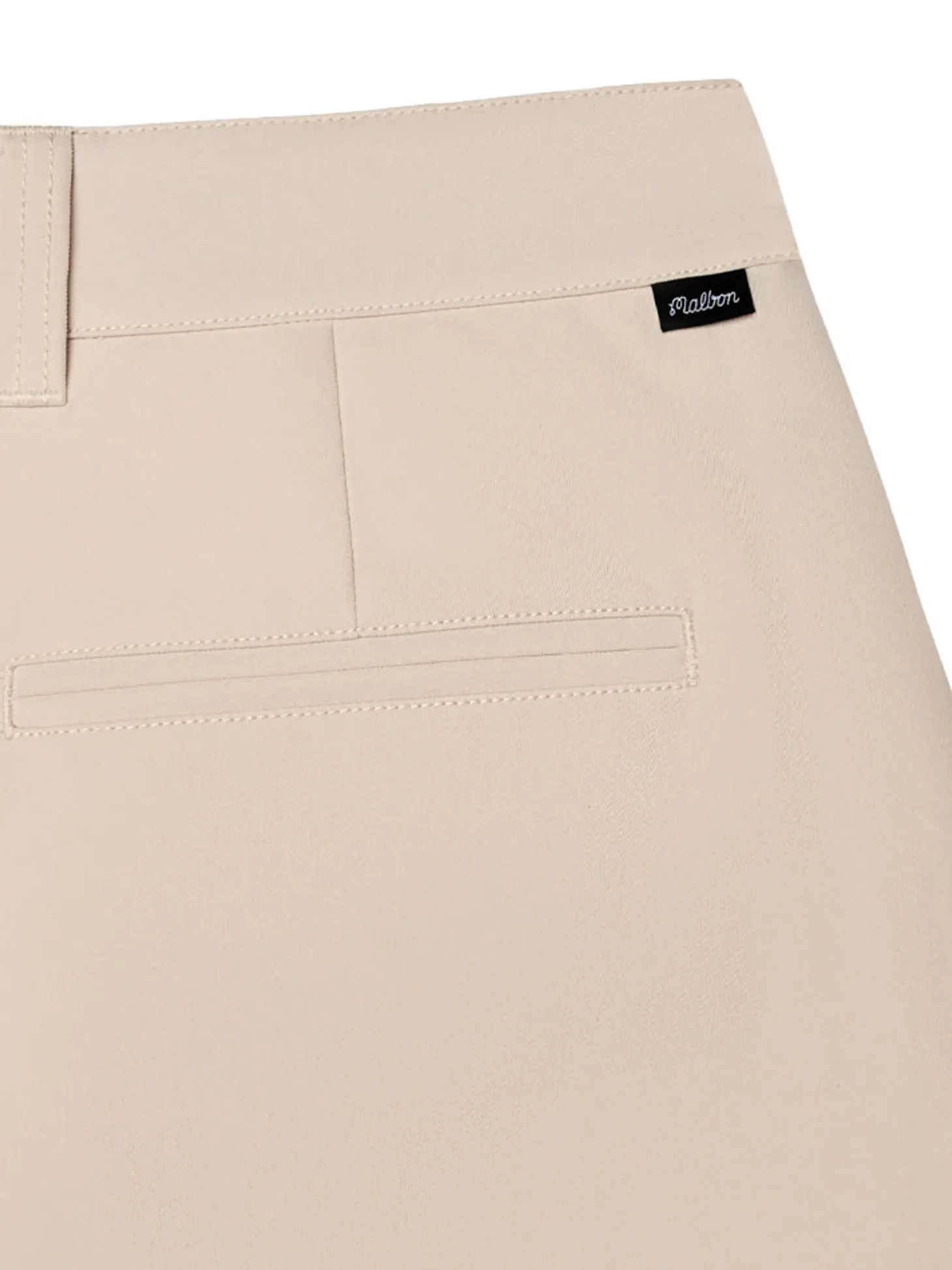 Malbon Classic Pleated Short - Sand