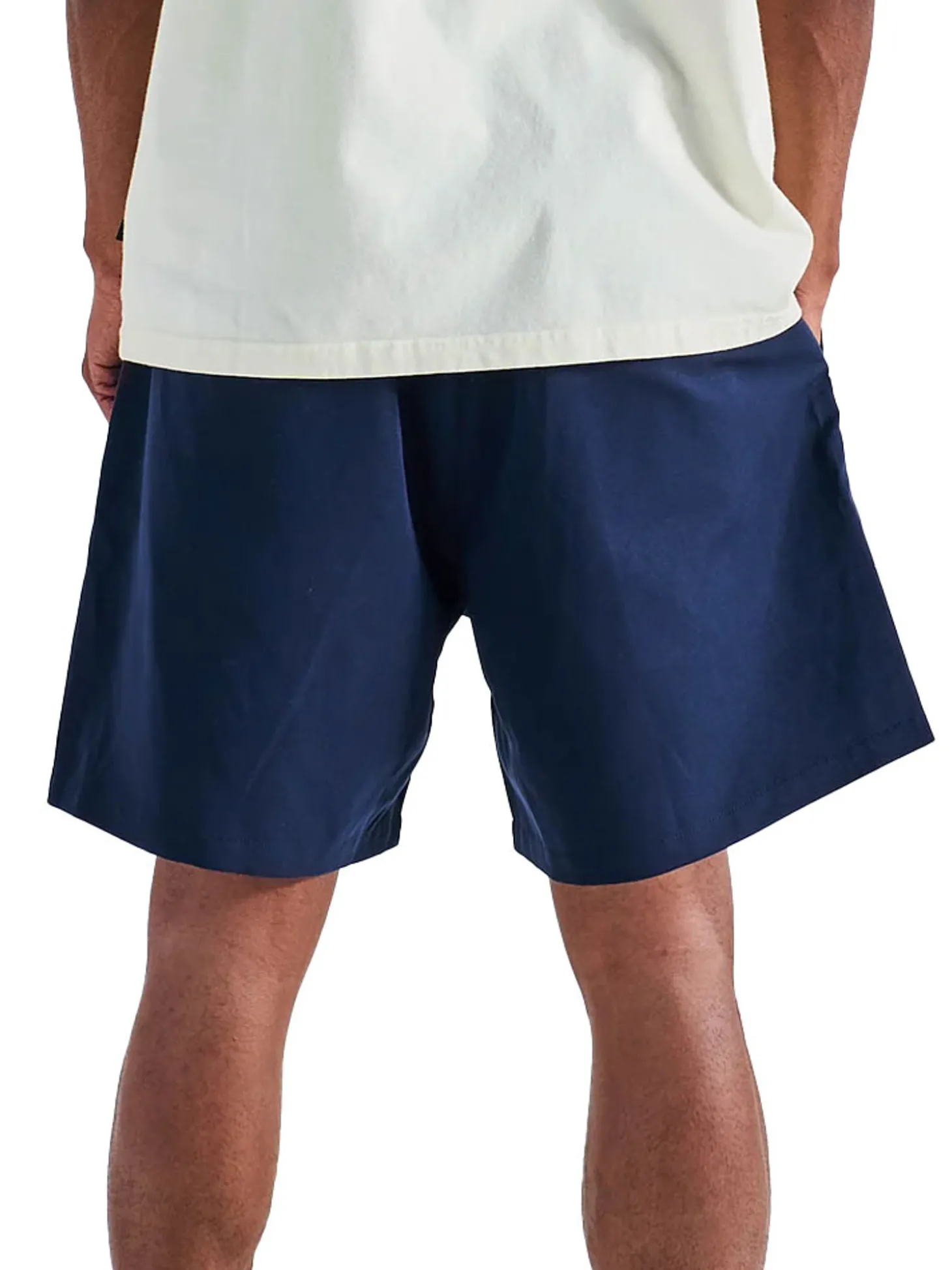 Malbon Classic Pleated Short - Navy
