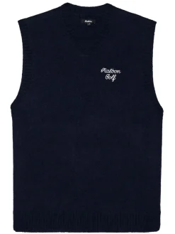 Malbon Domenica Vest - Navy