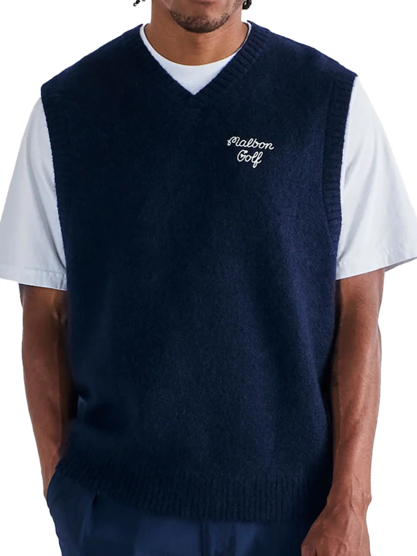 Malbon Domenica Vest - Navy