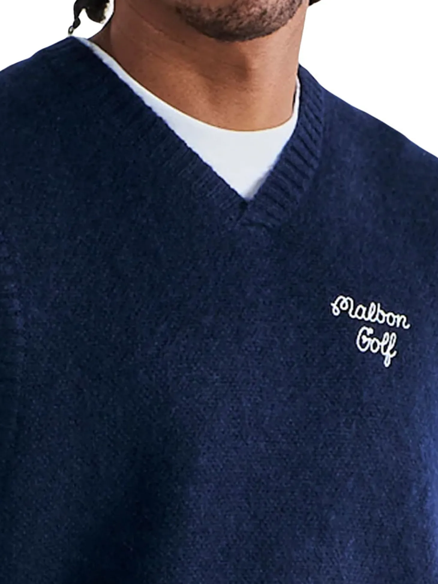 Malbon Domenica Vest - Navy