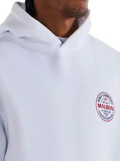 Malbon Eagle Buckets Hoodie - White