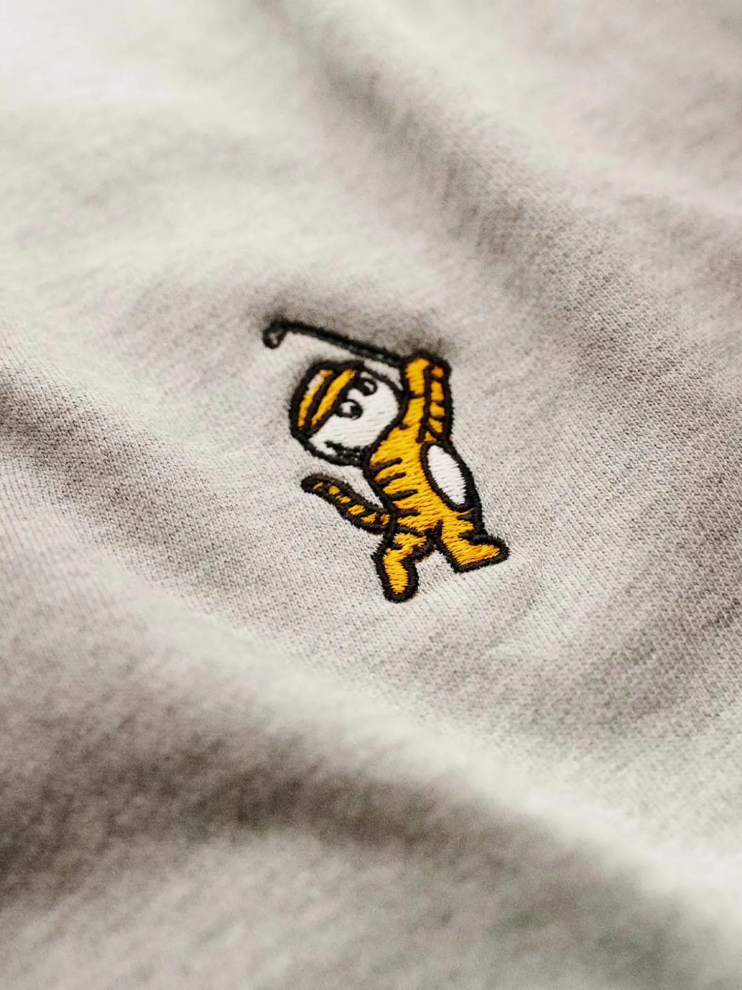 Malbon Evergreen Tiger Buckets Crewneck Sweatshirt - Heather