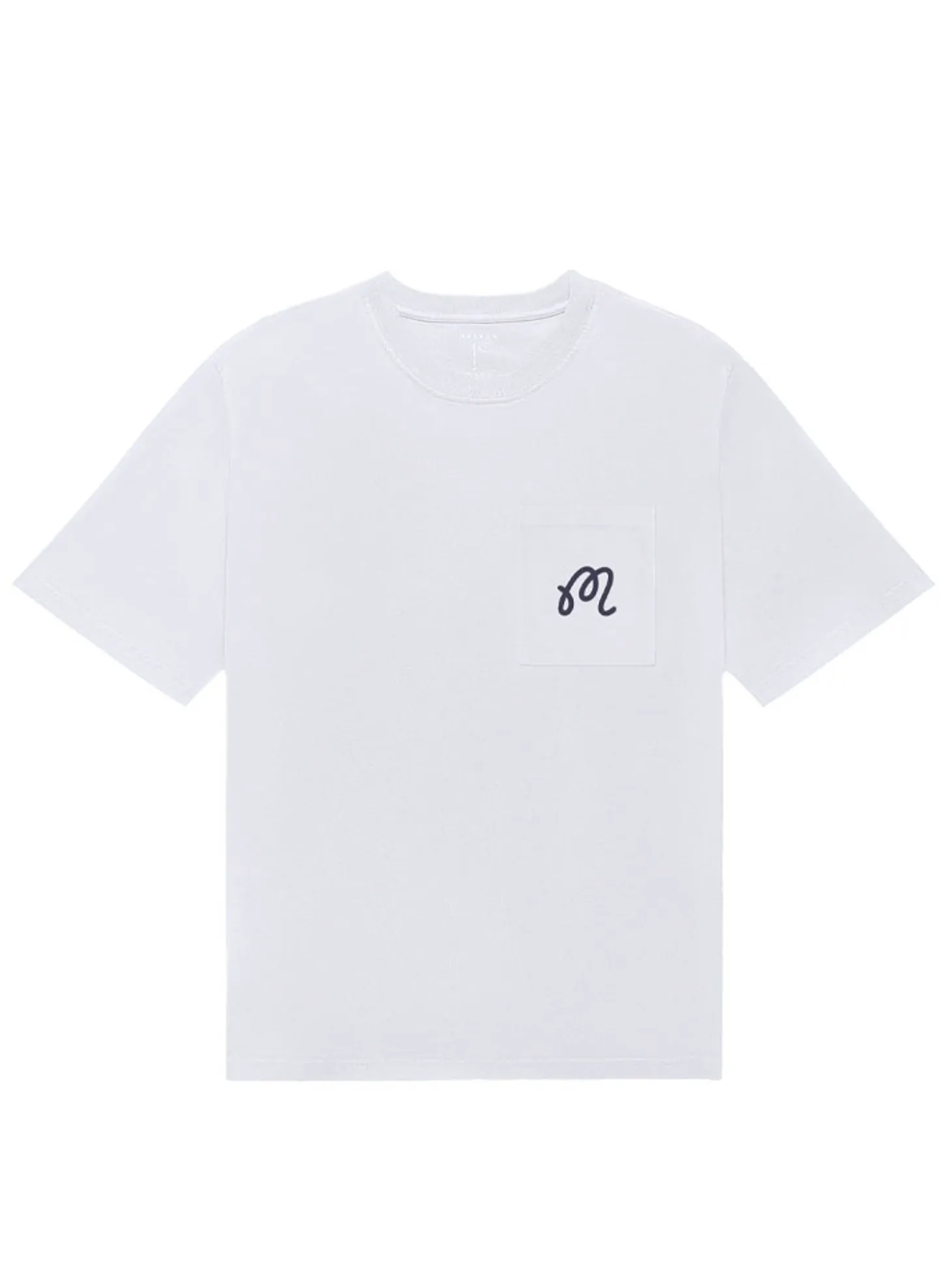 Malbon Gelato Stand Pocket T-Shirt - White