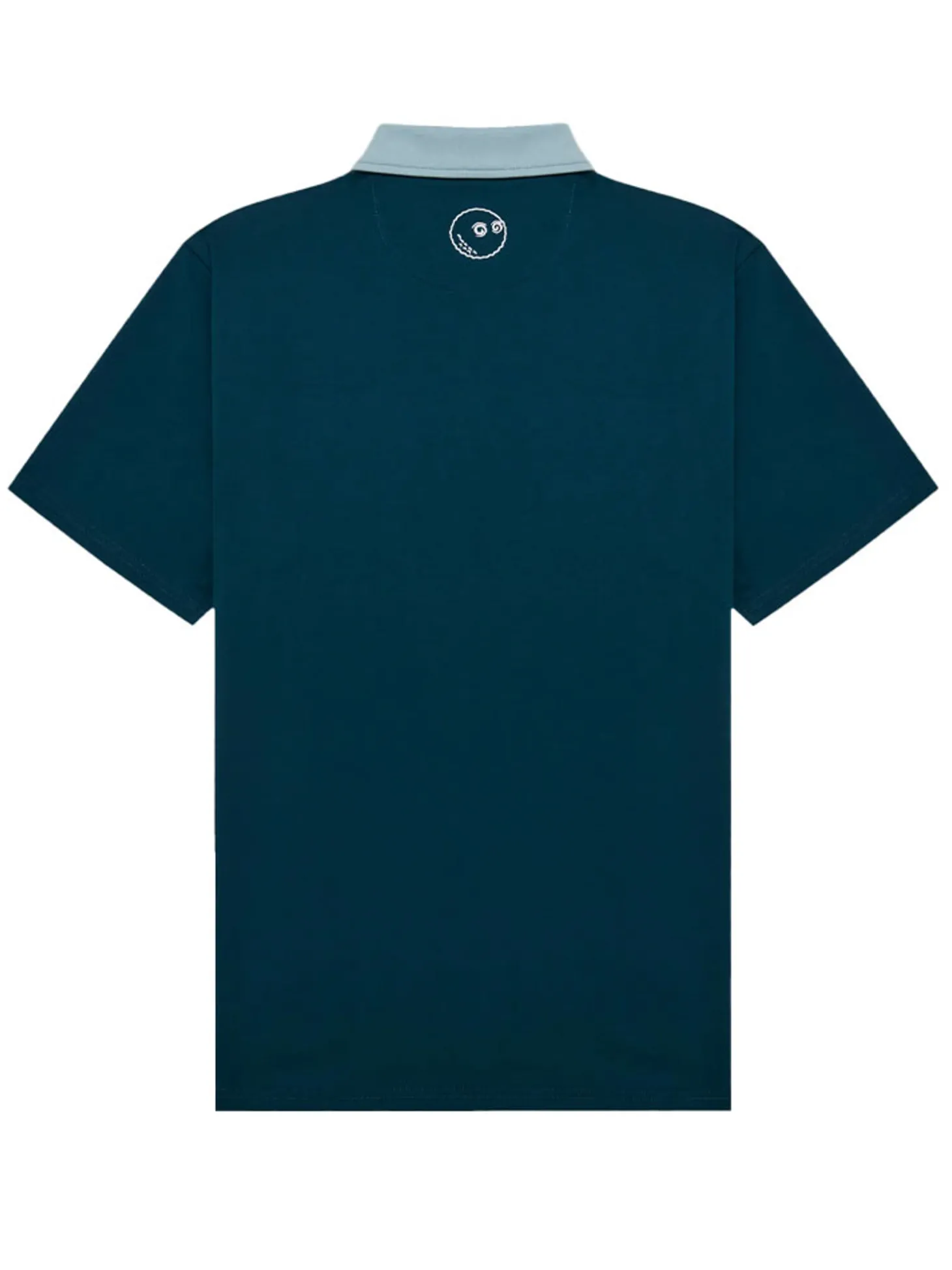 Malbon Jovis Solid Polo - Ocean