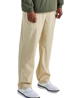 Malbon Magnolia Pleated Pant - Pale Khaki