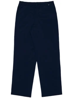 Malbon Magnolia Pleated Pant - Navy