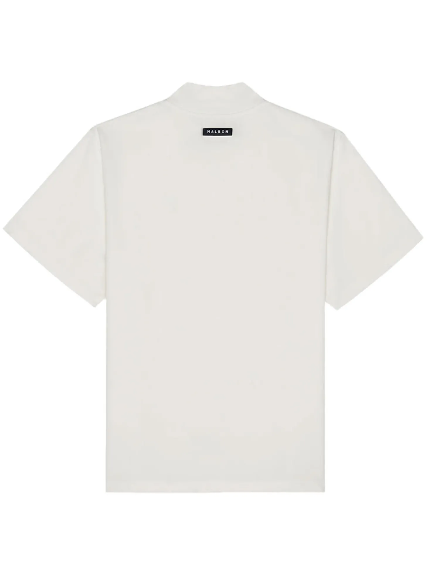 Malbon Mare Mockneck Tee - White