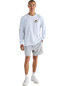 Malbon Marina LS Tee - White