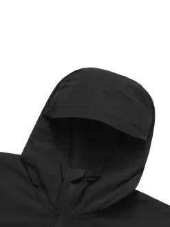 Malbon Performance Full Zip Shell Jacket - Black