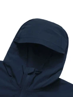 Malbon Performance Full Zip Shell Jacket - Navy