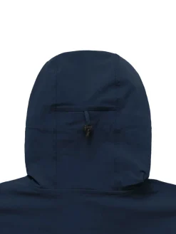 Malbon Performance Full Zip Shell Jacket - Navy