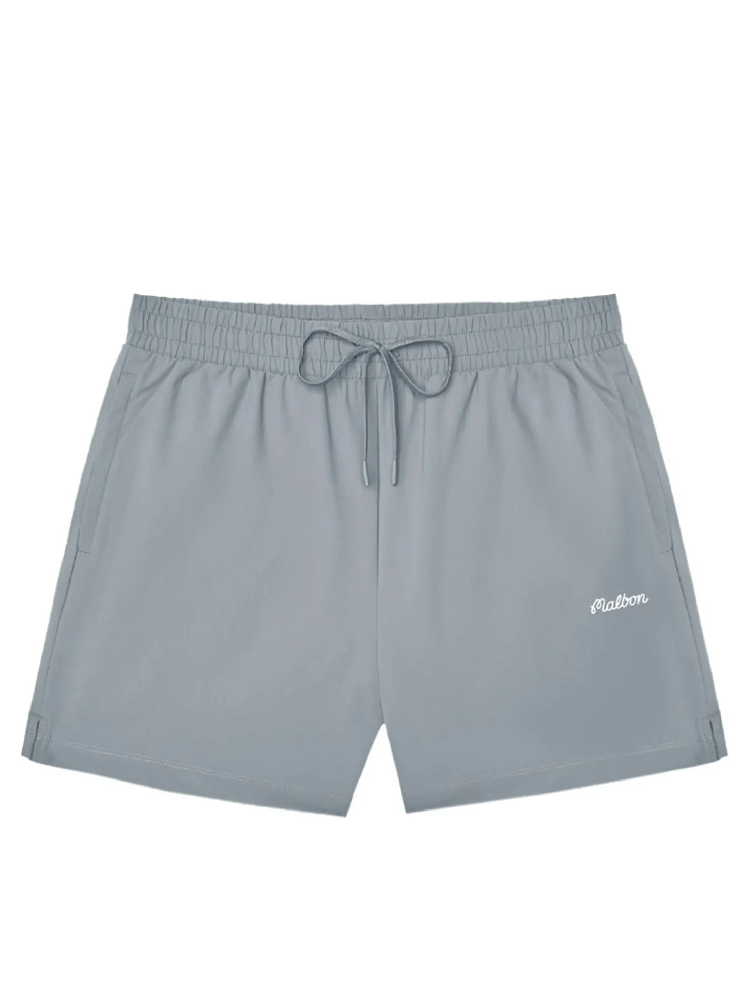 Malbon Performance Poly Tech Short - Steel