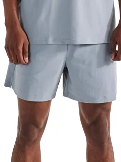 Malbon Performance Poly Tech Short - Steel