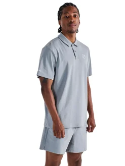 Malbon Performance Poly Tech Short - Steel