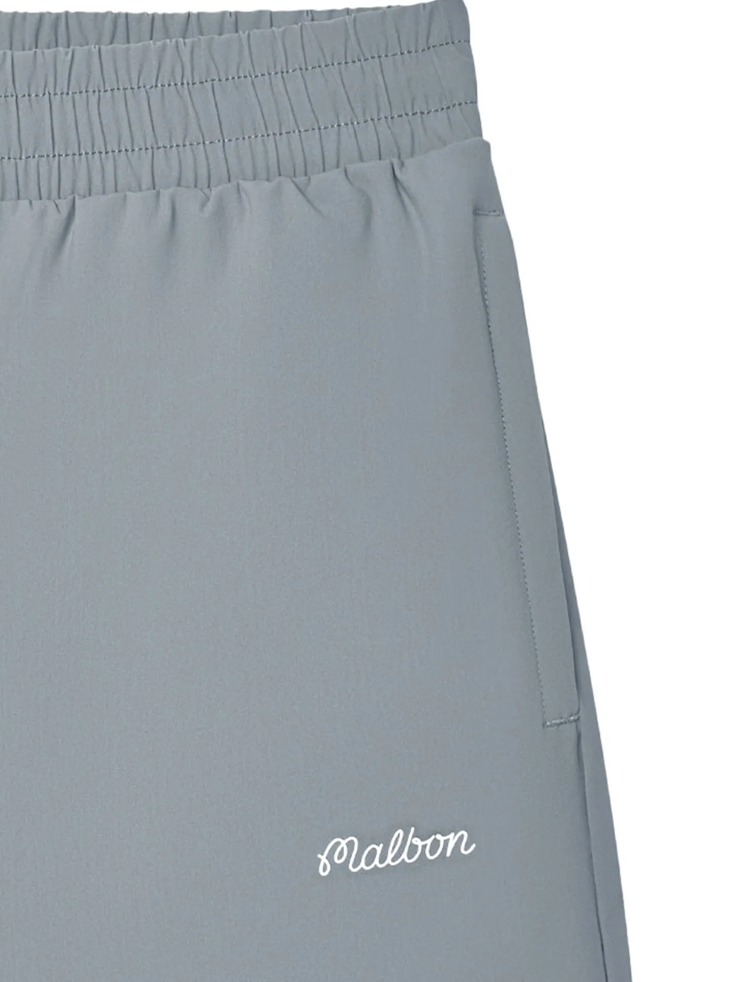 Malbon Performance Poly Tech Short - Steel