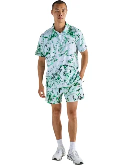 Malbon Performance Tag Tech Short - Camo Multi