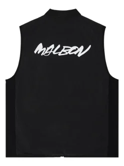 Malbon Poly Down Vest - Black