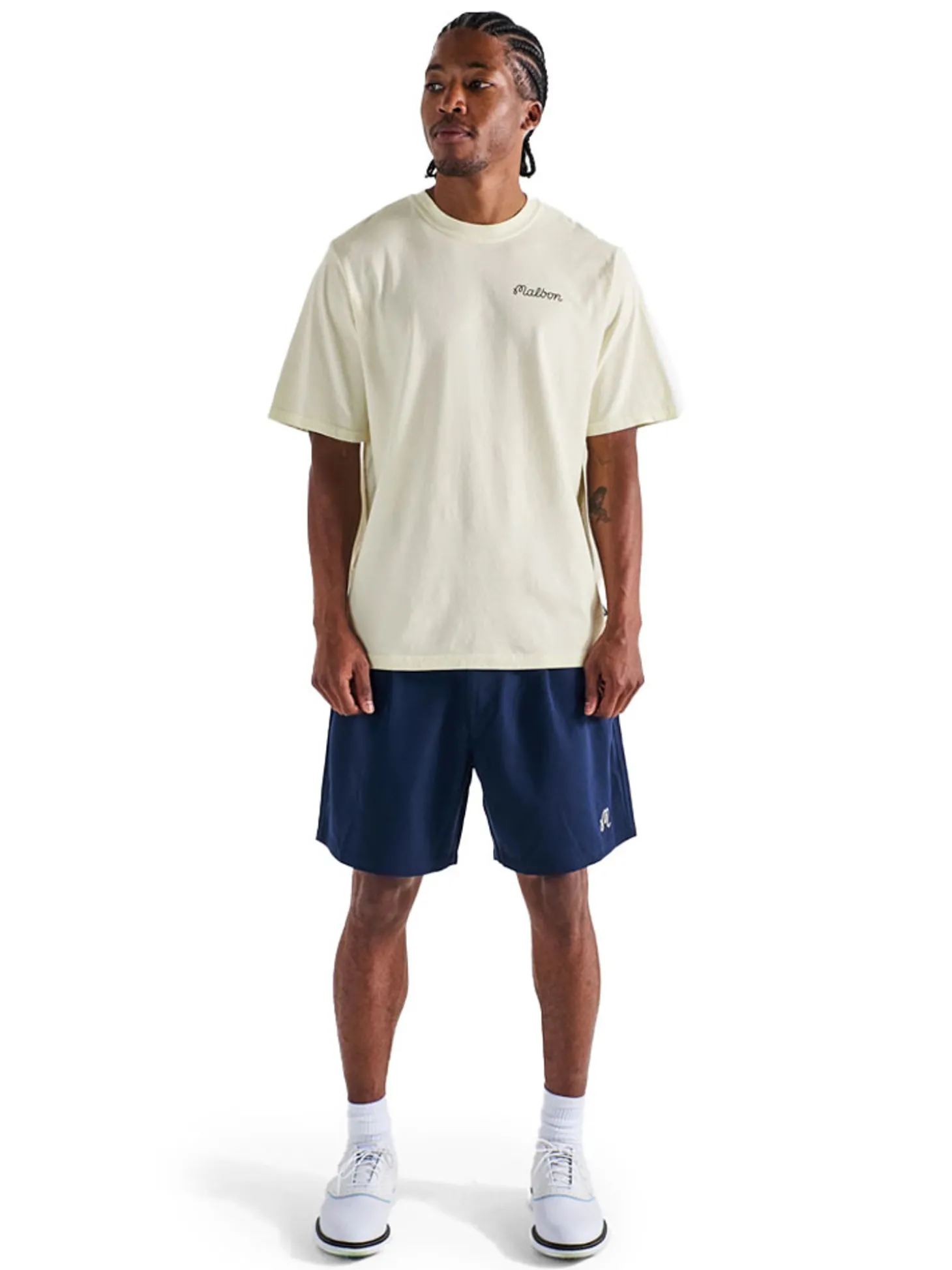 Malbon Recreation T-Shirt - Cream