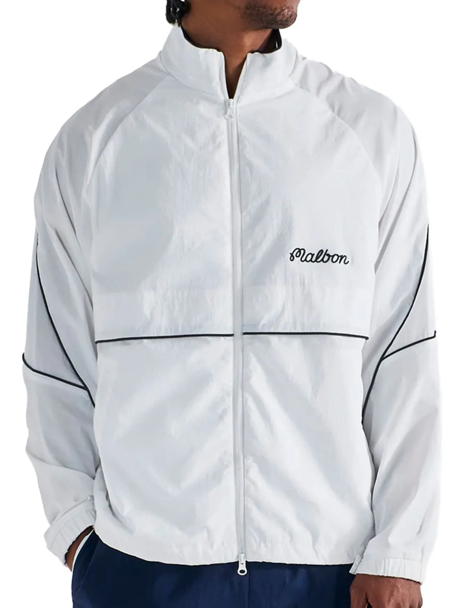 Malbon Riva Nylon Jacket - White