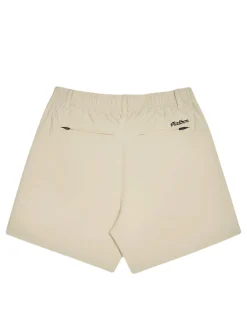 Malbon Two Man Scramble Scooter Short - Light Khaki