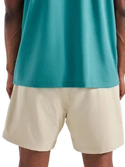 Malbon Two Man Scramble Scooter Short - Light Khaki