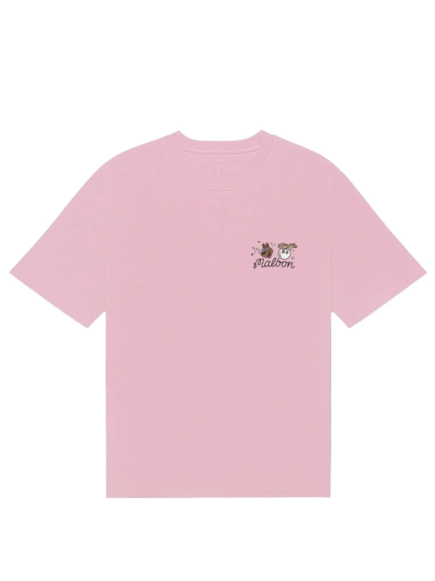 Malbon Two Man Scramble T-Shirt - Pink