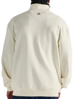 Malbon University Double Zip Jacket - Cream