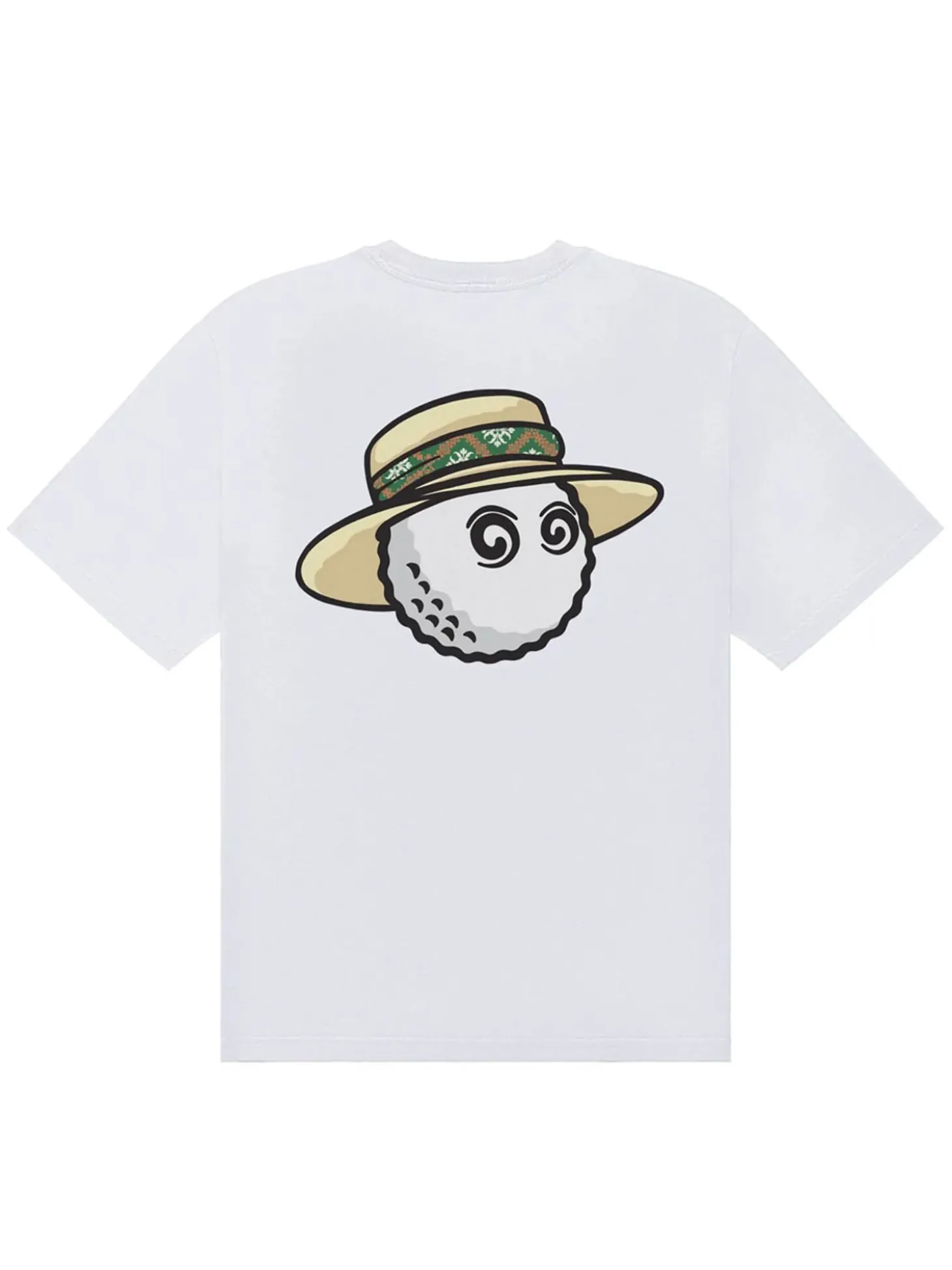 Malbon Vacation Club SS Tee - White