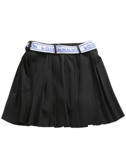 Malbon Womens Joelle Pleated Skort - Black