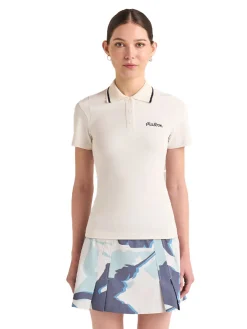 Malbon Womens Paloma Polo - Ivory